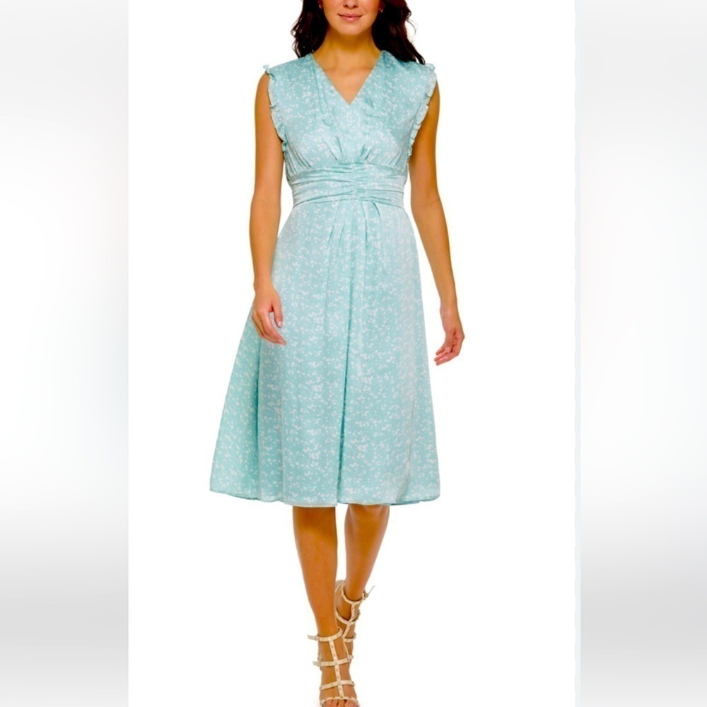 DKNY Fit & Flare MIDI Dress  Size 12 MSRP $139